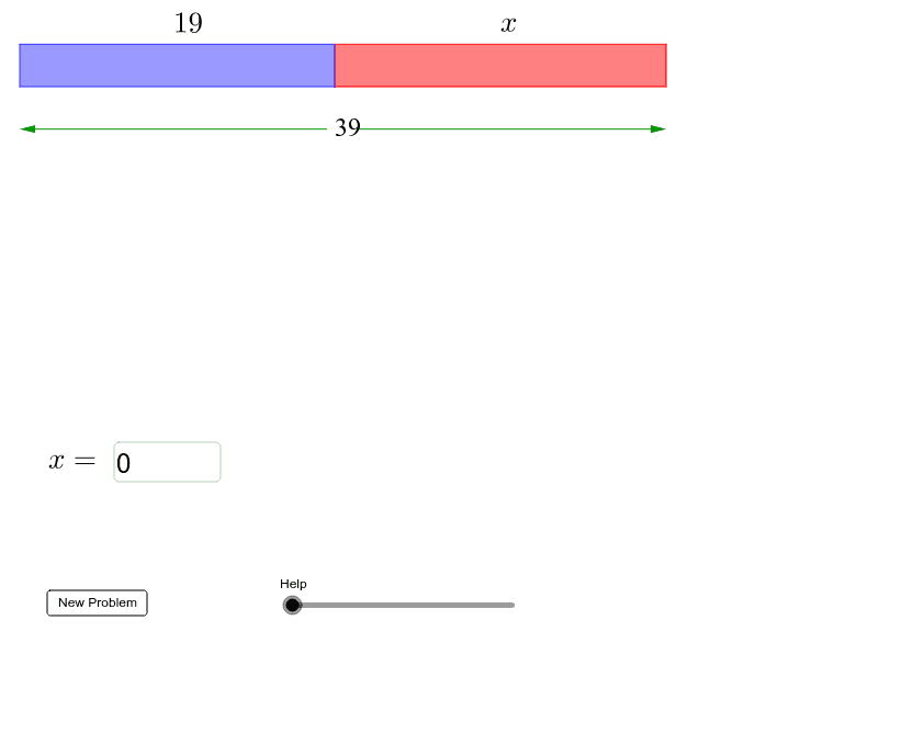 Solve One-Step Equation – GeoGebra