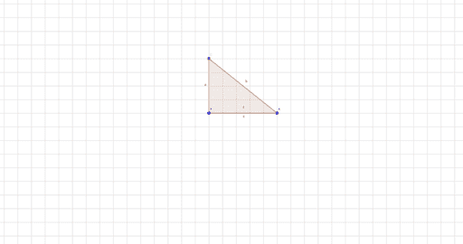 مثلث قائم الزاوية – GeoGebra