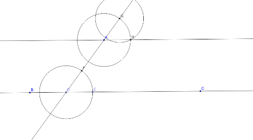 Dimitrov Samuil - par lines though a given point – GeoGebra