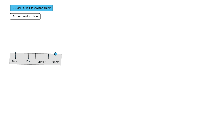 Using a ruler - centimeter and meter – GeoGebra