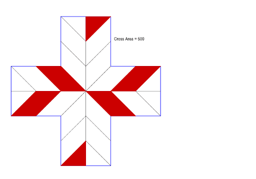 Quarter the Cross 4 – GeoGebra