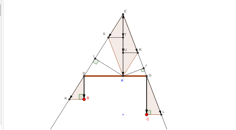 天秤の原理 力の平行四辺形 Principle Of Leverage Geogebra