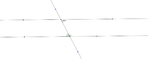 Intro parallel lines, transversals and angles – GeoGebra