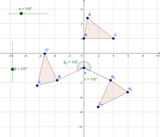 Rotation Of A Triangle Created By William Law Chi Wai Geogebra 8287