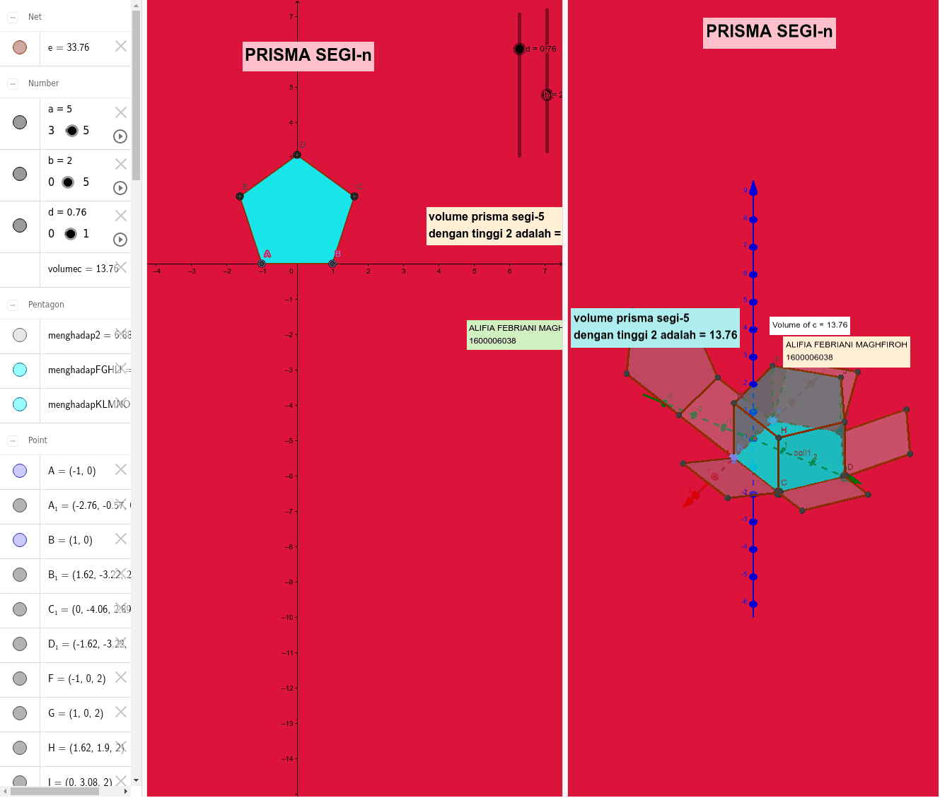 Prisma Segi N Geogebra