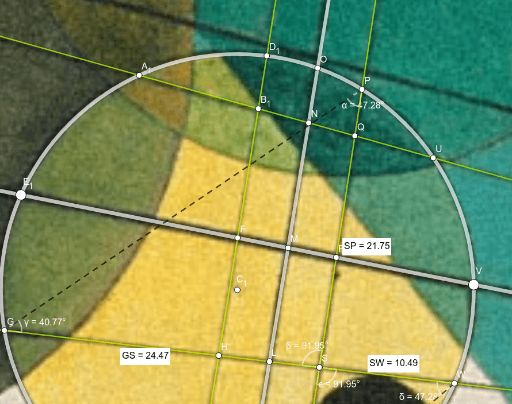 Circles In A Circle Part 1 – GeoGebra