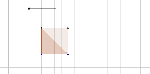 Il Teorema Di Pitagora Applicato Al Quadrato Geogebra