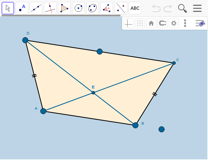 Isosceles Trapezoid Investigation – GeoGebra