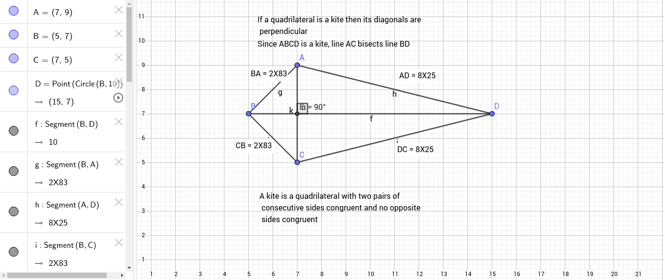 quadrilateral kite