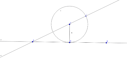 Start, 45 degree angle – GeoGebra