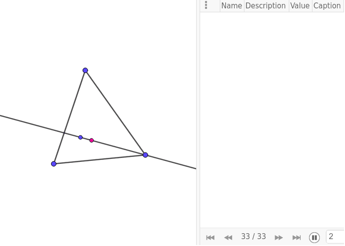 Euler Segment – GeoGebra