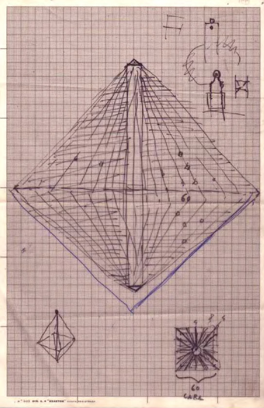 Boceto para Octaedro