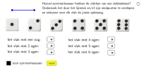 Symmetrieassen In Een Dobbelsteen GeoGebra