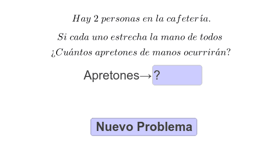 Apretón de manos en la cafetería – GeoGebra