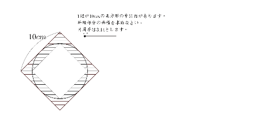 複雑な図形の面積 Geogebra