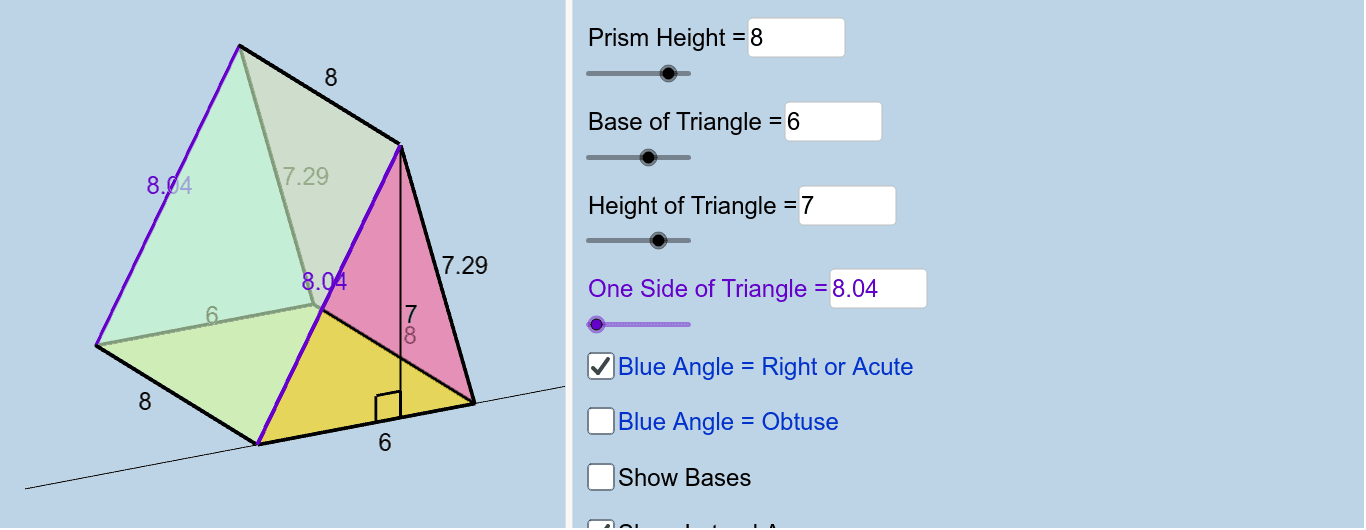 Triangular Prism – GeoGebra