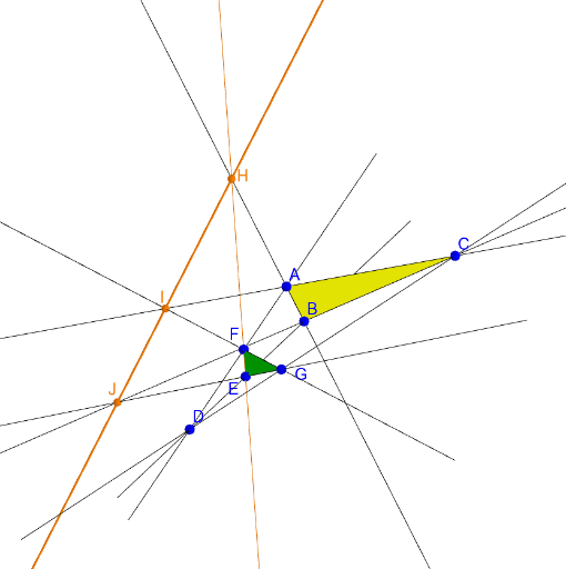 Desargues's theorem in 3D – GeoGebra