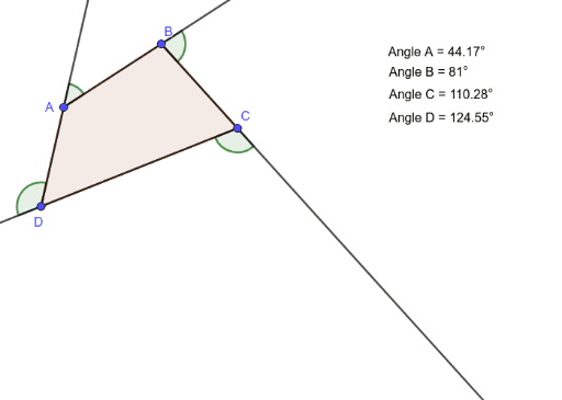 Exterior Angles Of Polygons Geogebra