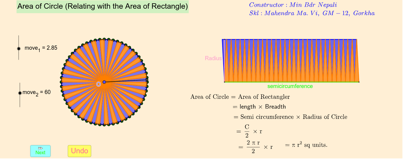 area-of-circle-geogebra