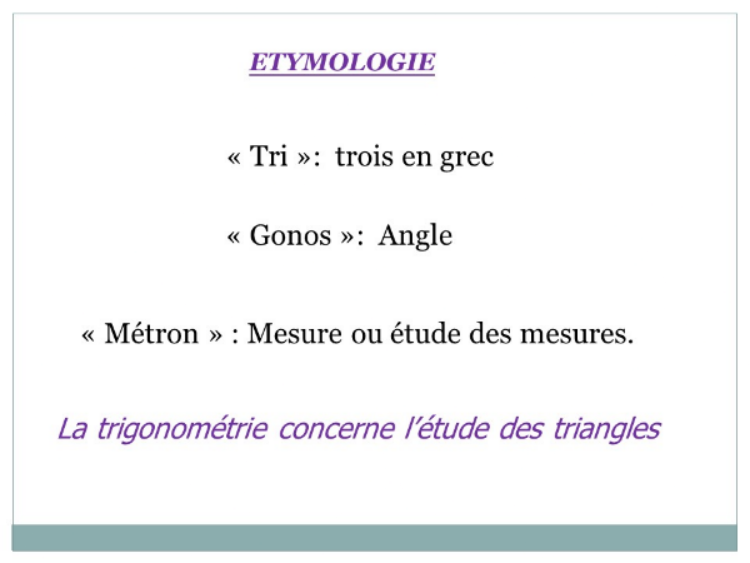 Etymologie