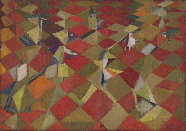 Ou ainda em Les figurants, 1948