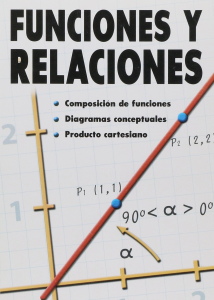 Relaciones y funciones