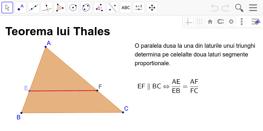Util Teorema Lui Thales Matematica Clasa A A | My XXX Hot Girl