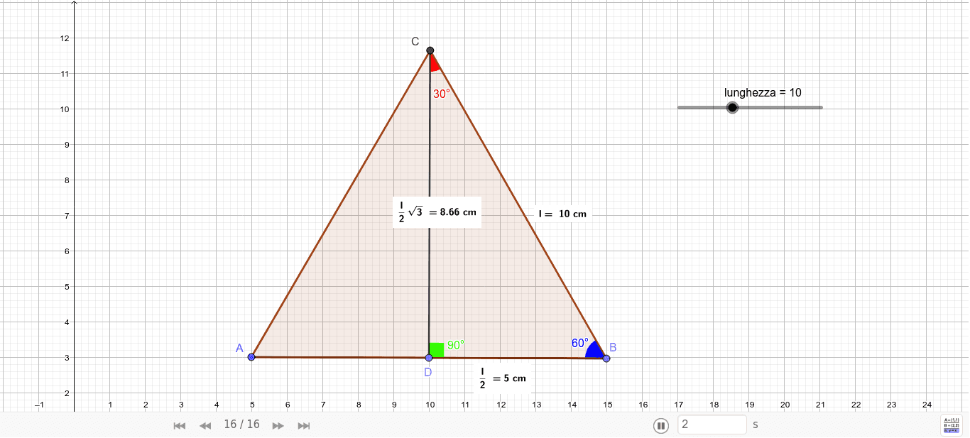 triangolo equilatero png