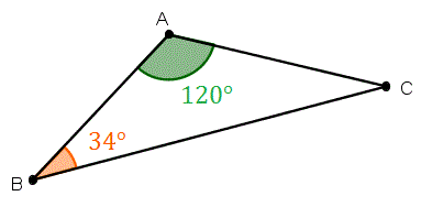 2. What is the measure of Angle C?