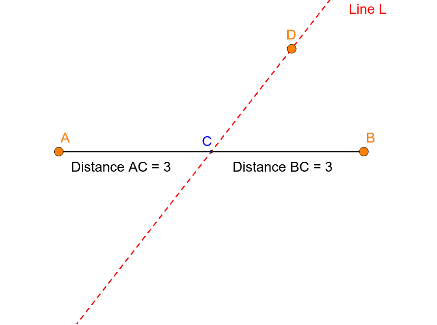 Line Bisector – GeoGebra