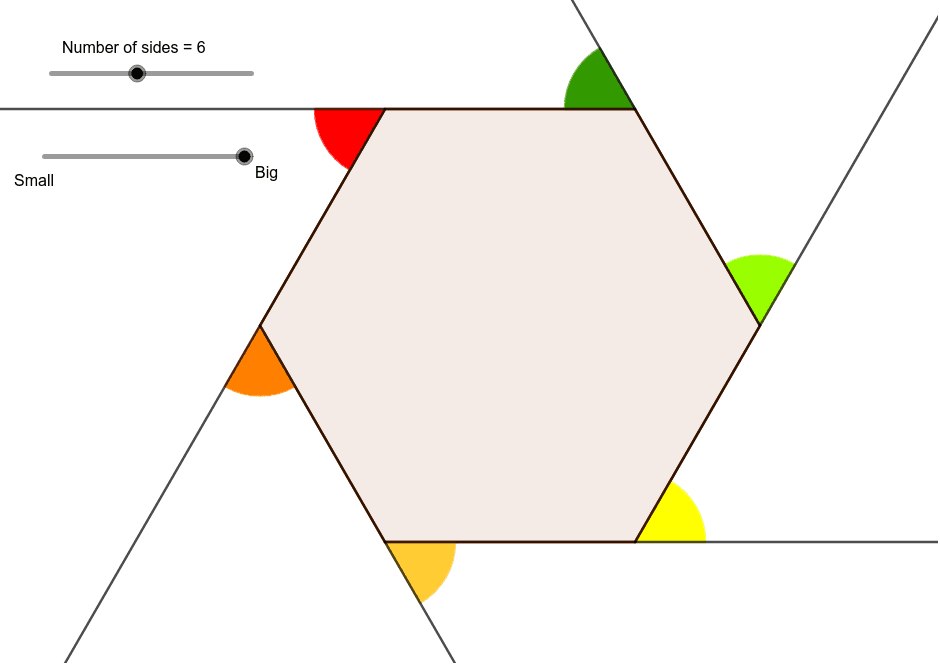 Angles of Polygons Color by Number