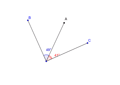 Complementary & Supplementary Angles (Exploration) – GeoGebra