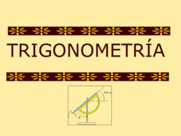 Trigonometría