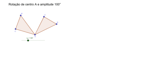 Rota O Centro Amplitude Geogebra