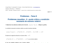 Problemas resueltos - 6 - punto critico y condición necesaria de extremo relativo.pdf