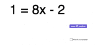 Solving 2-Step Equations – GeoGebra