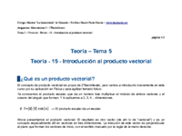 Teoría - 15 - Introducción al producto vectorial.pdf