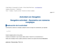 Geogebra actividad - Geometría con números complejos.pdf