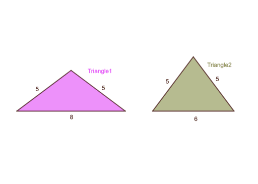 Triangle challenge – GeoGebra
