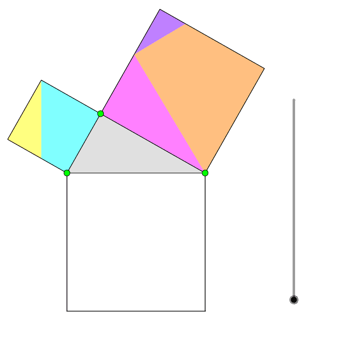 Pythagorean Theorem Proof Without Words – GeoGebra