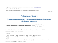 Problemas resueltos - 15 - derivabilidad en funciones definidas a trozos.pdf