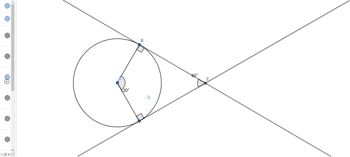 tangent to a circle – GeoGebra