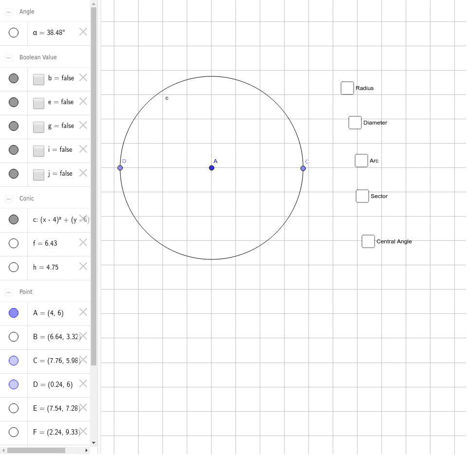 Unit 9 Sketch – GeoGebra