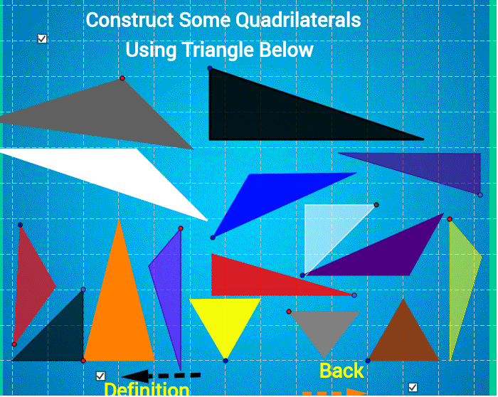 Quadrilaterals Geogebra