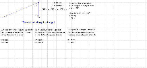 Teoremi Sui Triangoli Rettangoli Geogebra