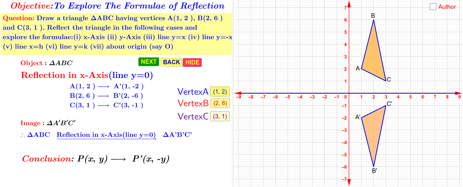 reflection-a-type-of-transformation-geogebra