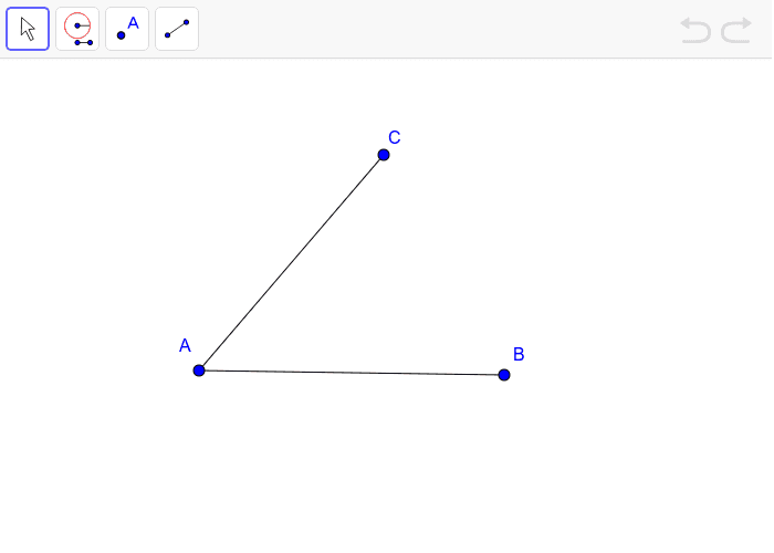 Given a line segment AB =10 cm. Draw a line perpendicular to it.