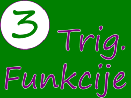 Trigonometrijske funkcije