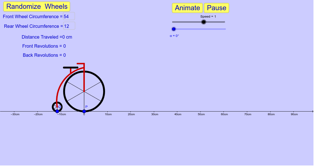spin bike wheel circumference