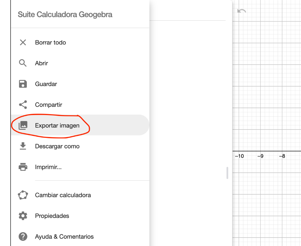 Exportar imagen